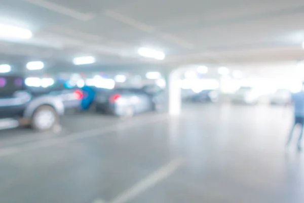 Abstrato borrão parque de estacionamento fundo   . — Fotografia de Stock