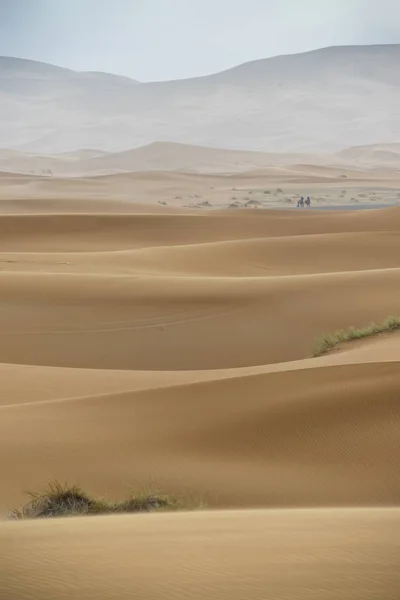 Merzouga Pustyni Maroko — Zdjęcie stockowe