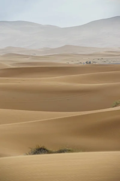 Merzouga Pustyni Maroko — Zdjęcie stockowe