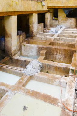 Fez, deri, Medine kalbinde eski tabakhane boyama