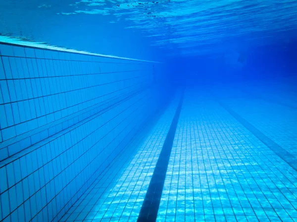 kadın bir yüzme havuzunda dalış