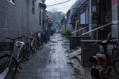 Görünüm mimarisinin hutong, Pekin sokak