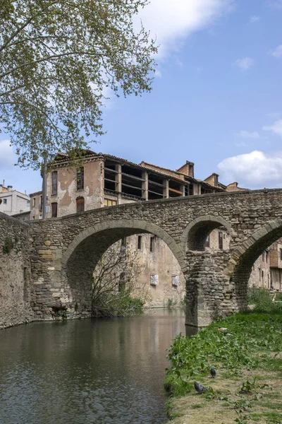 Puente de queralt en Vic — Foto de Stock