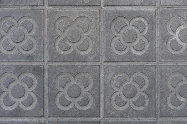 典型的现代主义瓷砖从巴塞罗那，由建筑师高设计 免版税图库图片