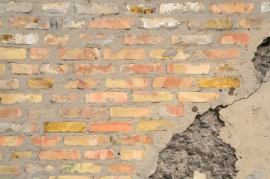 Arka plan dokusu eski blok duvar