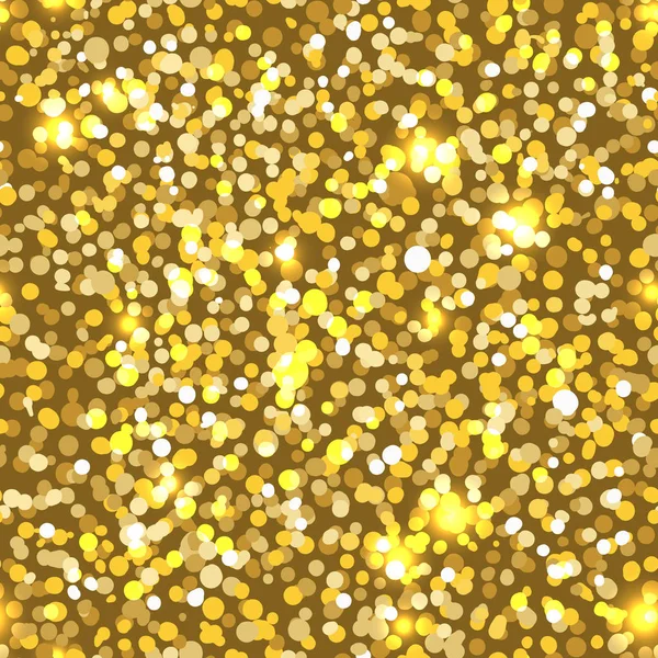 Nahtlose Glitzertextur Goldenes Muster Element Für Design — Stockvektor