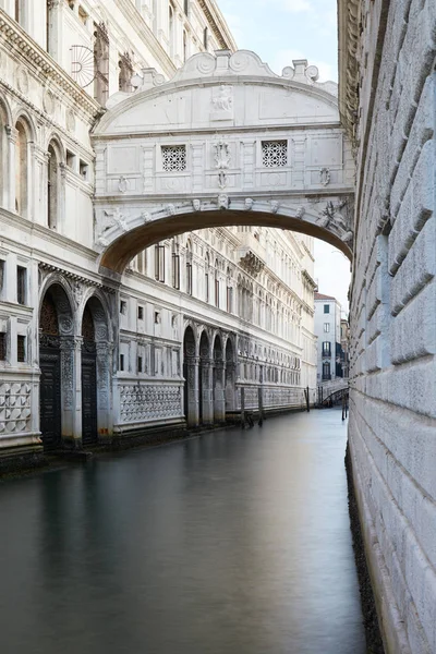 Bridge Sighs Nobody Venice Early Morning Italy — Stock Photo, Image