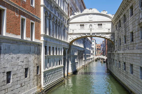 Bridge Sighs Sunny Summer Day Venice Italy — Stock Photo, Image