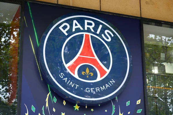 Paříž Francie Červenec 2017 Pařížský Fotbalový Klub Champs Elypse Paříži — Stock fotografie
