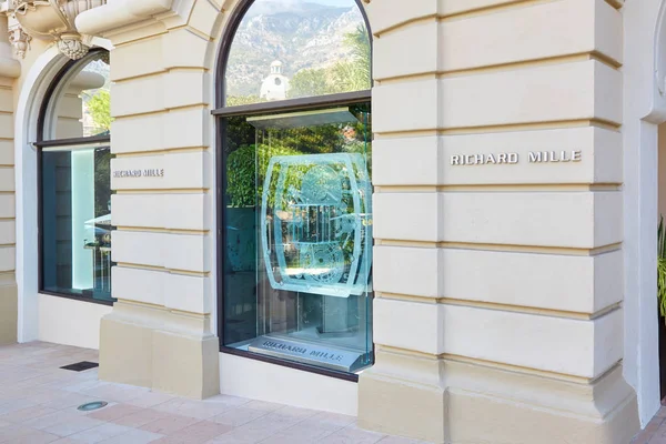 Richard Mille loja de relógios de luxo em Monte Carlo, Mônaco . — Fotografia de Stock