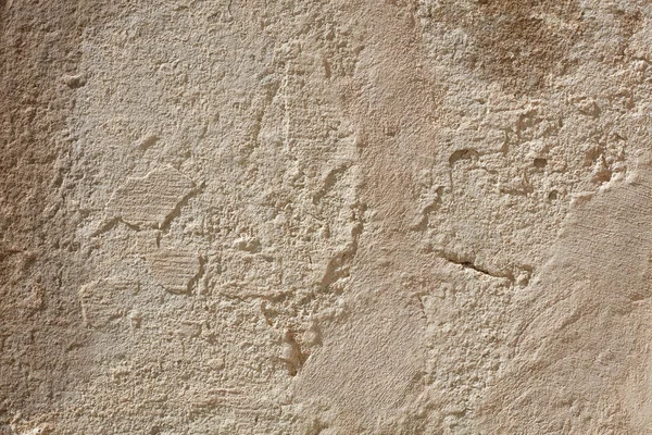 Eski bej yontulmuş duvar dokusu arka plan — Stok fotoğraf