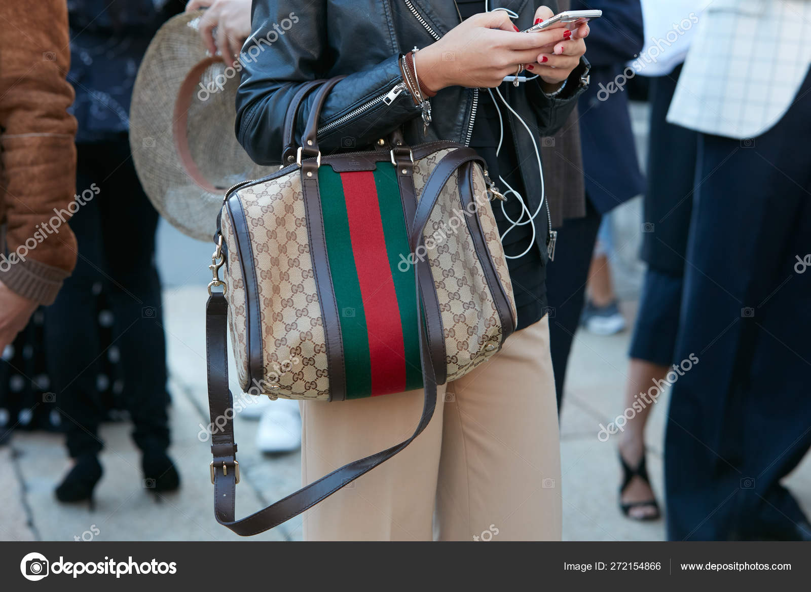 gucci bag green and red stripes