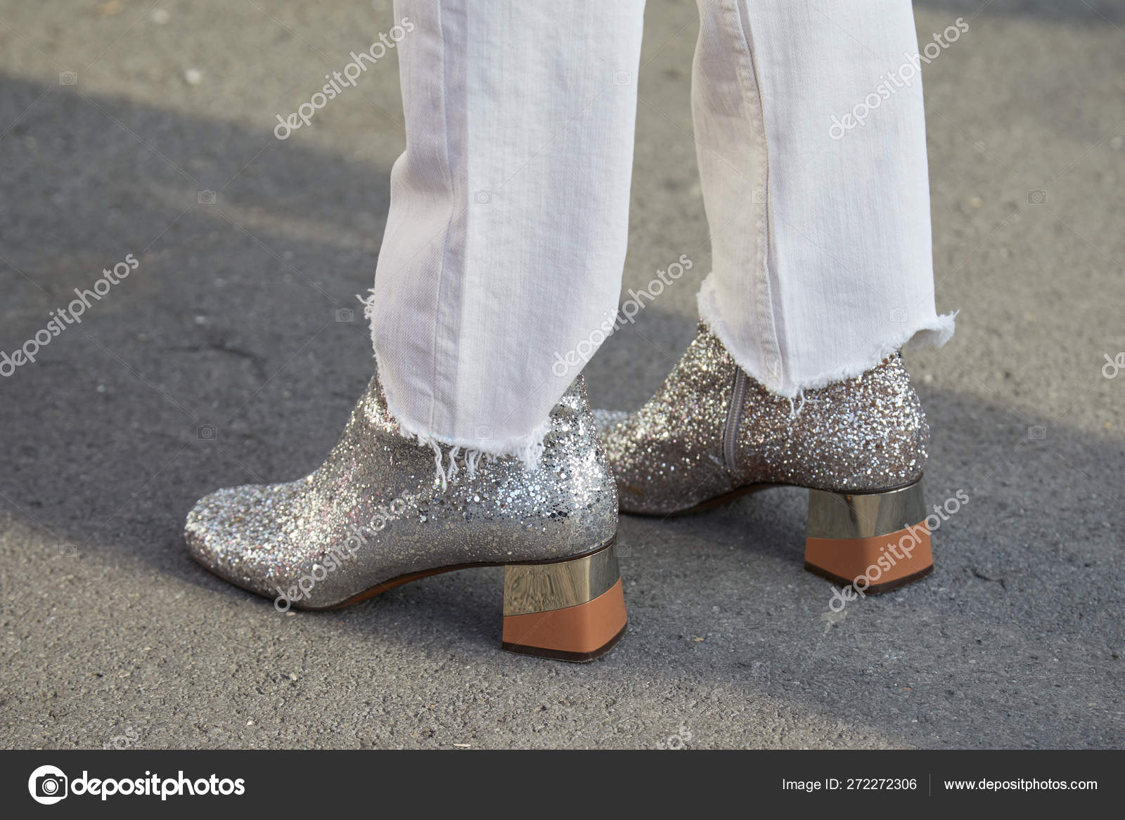 Sparkling shoes for shows