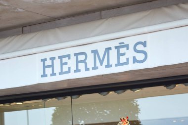 Monte Carlo, Monako Hermes moda lüks mağaza işareti