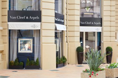 Van Cleef ve Arpels mücevher, Monte Carlo lüks mağaza, Monako