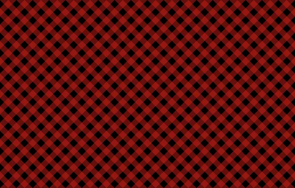 Διαγώνια Καρό Όπως Σχέδιο Κόκκινο Μαύρο Ελέγχους Ενιαία Σχεδίαση Συμμετρική — Φωτογραφία Αρχείου