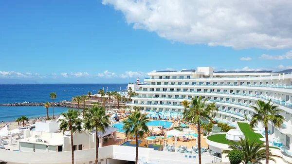 Pinta Beach Family Hotel Teneriffa Kanarische Inseln Spanien April 2019 — Stockfoto