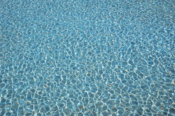 Fond Eau Piscine Avec Texture Surface Eau Avec Effet Ondulation — Photo