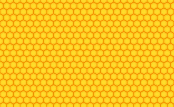 Abstrakt Honeycomb Upprepad Mönster Gyllengul Geometrisk Bakgrund Eller Sömlös Mönster — Stockfoto