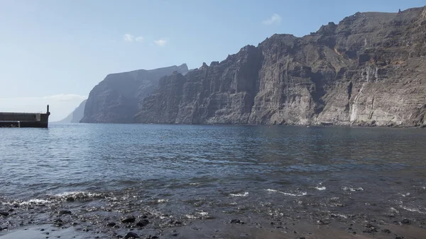 Prachtig Uitzicht Hoge Kliffen Van Los Gigantes Acantilados Los Gigantes — Stockfoto