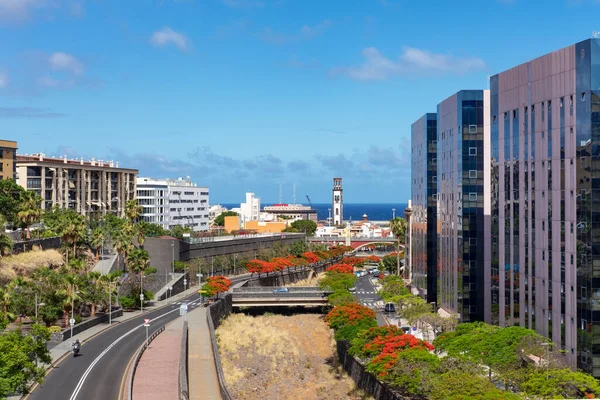 Santa Cruz Tenerife Kanarieöarna Spanien Juni 2020 Delvis Utsikt Över — Stockfoto