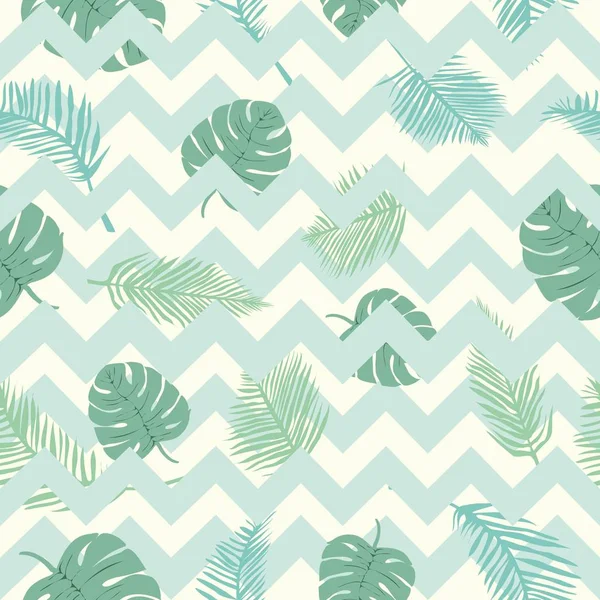 Patrón de palmera. Texturas dibujadas a mano sin costuras sobre un fondo exótico de moda. Estampado textil natural. Plantilla tropical moderna para web, tarjeta, cartel, portada, folleto, invitación, folleto, pancarta . — Vector de stock