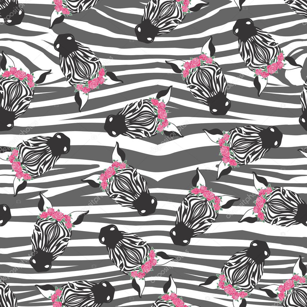 zebra pattern, kid safari print