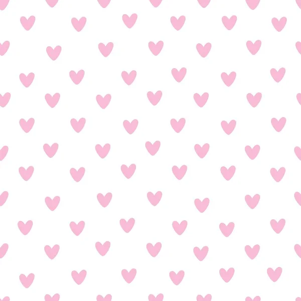 Patrón Corazón Sin Costuras Textura Del Papel Fondo Del Día — Vector de stock