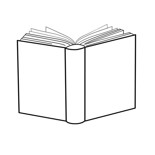 Kresby Knih Vektorová Ilustrace — Stockový vektor