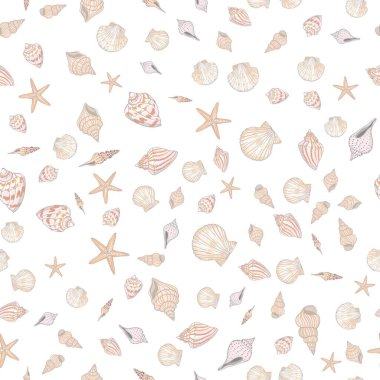 Kusursuz Kabuk Kalıbı. Geometrik dekoratif doku.