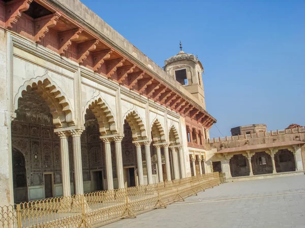 Vorderseite Des Sheesh Mahal Von Den Mogulkaisern Der Lahore Festung — Stockfoto