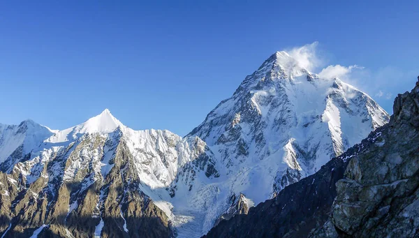 Breiter Gipfel Höchster Berg Der Welt Pakistan — Stockfoto