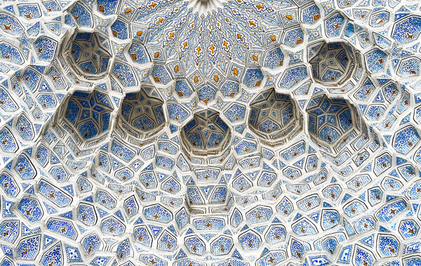Geometrical interior Islamic art 