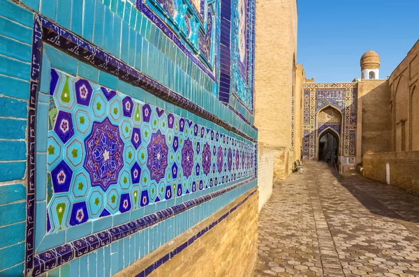 Ισλαμική Αρχιτεκτονική Και Μωσαϊκό Τέχνης Στη Σαμαρκάνδη — Φωτογραφία Αρχείου