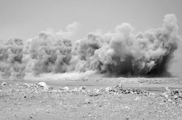 Электронный Взрыв Детонатора Стройплощадке — стоковое фото