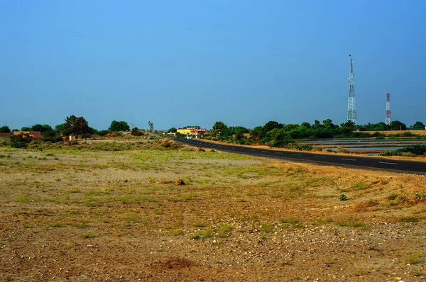 Snelweg Thar Desert — Stockfoto