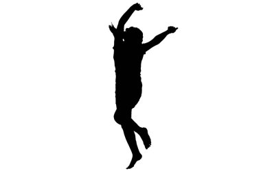 Dans eden kız kaliteli orijinal Illustration. Oryantal dans. Siluet.