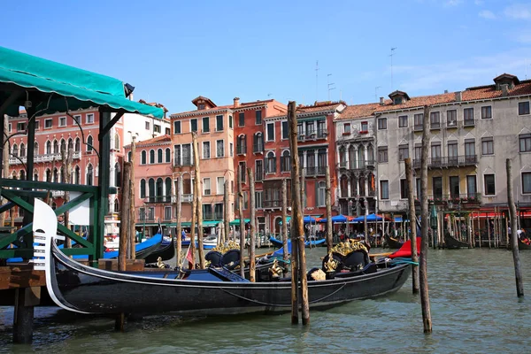 Venice Italy Mungkin 2010 Pemandangan Indah Dari Gondola Tradisional Venesia — Stok Foto