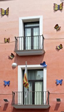 Figueres, İspanya - 12 Ağustos 2007: Figueres'teki Dali Müzesi. İspanya