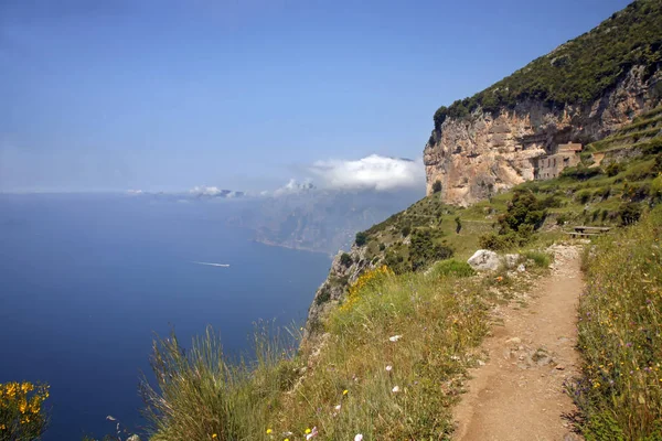 View Amalfi Coast Walk Gods — Stock Photo, Image
