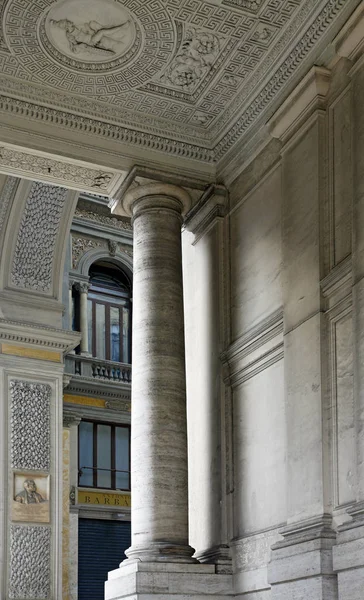 Dettaglio Della Galleria Umberto Napoli — Foto Stock