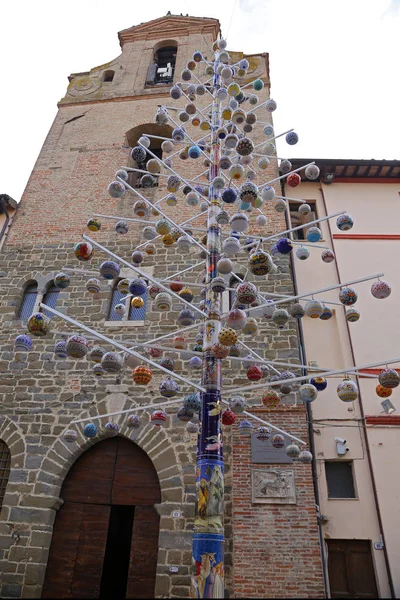 Deruta Ceramics Uma Comuna Italiana Região Úmbria Província Perugia Com — Fotografia de Stock