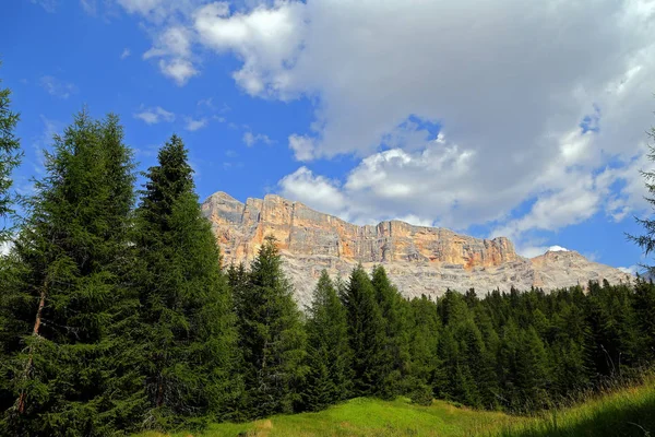 Krajobrazy Widziane Regionie Alta Badia Dolomity Włochy — Zdjęcie stockowe
