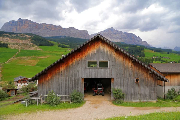 Krajina Alto Badia Dolomity Itálie Stock Obrázky