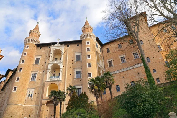 Urbino Italia Enero 2019 Palazzo Ducale Palacio Ducal Ahora Museo — Foto de Stock