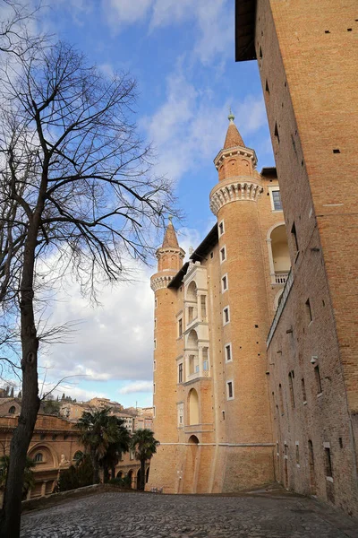 Urbino Italy January 2019 Palazzo Ducale Ducal Palace Now Museum — Stock Photo, Image