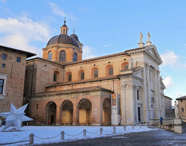 Cattedrale Urbino Città Urbino Patrimonio Dell Umanità Nelle Marche — Foto Stock