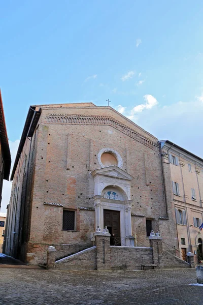 Urbino Şehrinin Marche Talya Daki Dünya Mirası Sahasının Parıltıları — Stok fotoğraf