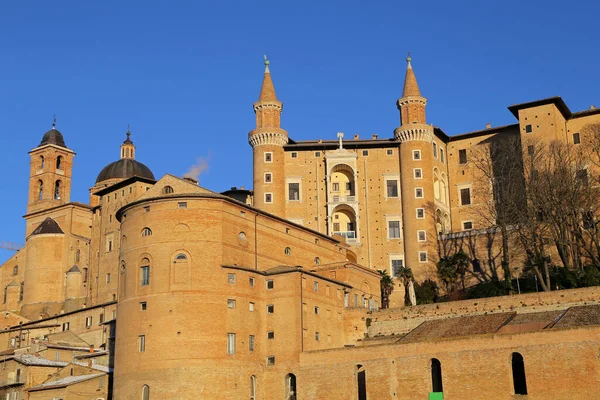 Urbino Italia Enero 2019 Palazzo Ducale Palacio Ducal Ahora Museo — Foto de Stock