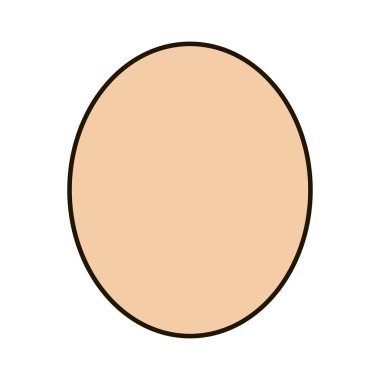 yüz, farklı formları vektör icoka. keskin anahat